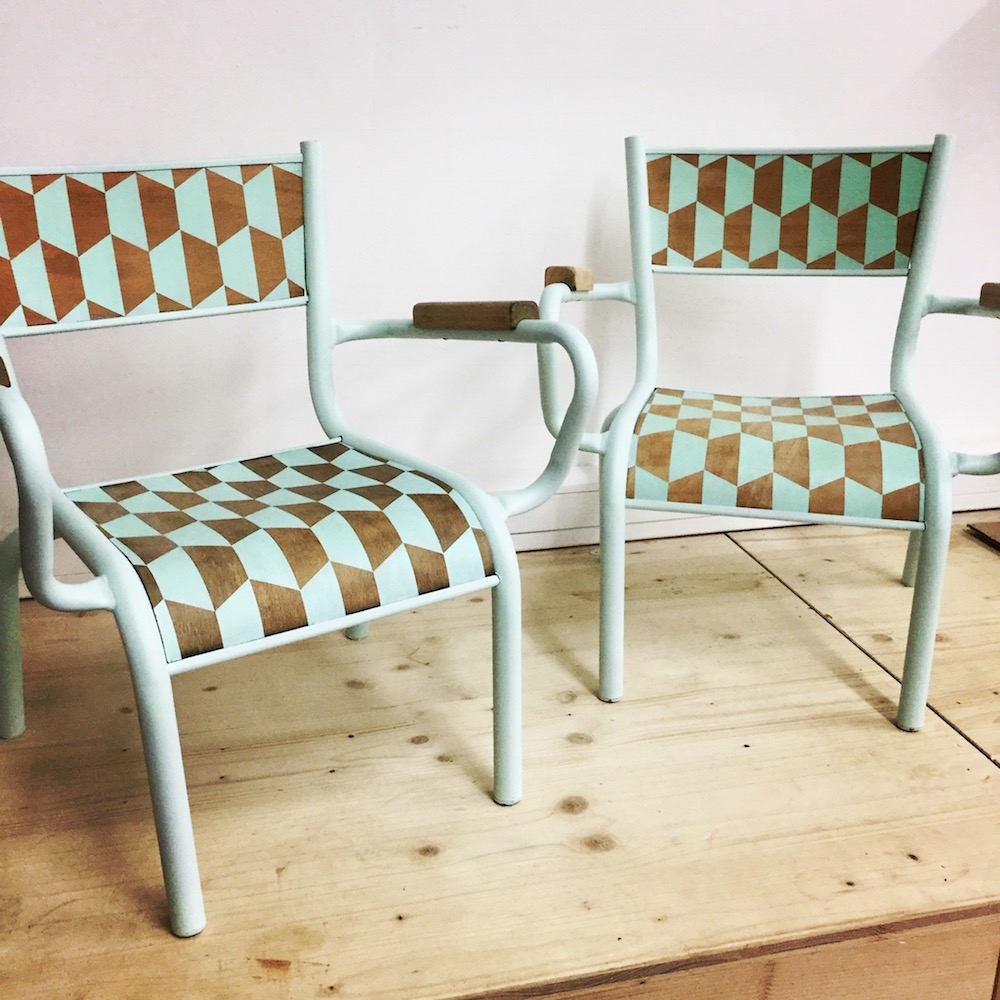 Fauteuils enfant vintage