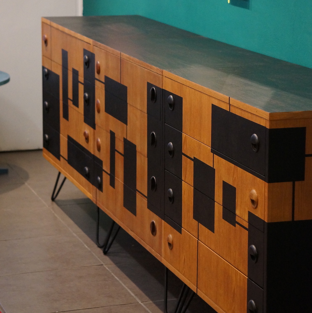 Enfilade - Commodes vintage triplette